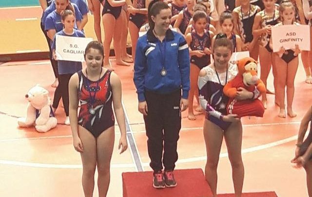 GINNASTICA ARTISTICA: SARA RUNCHINA CAMPIONESSA REGIONALE. ANCORA SUCCESSI IERI A CAGLIARI PER LE ALLIEVE DELLA DRAGONFLY GHILARZA