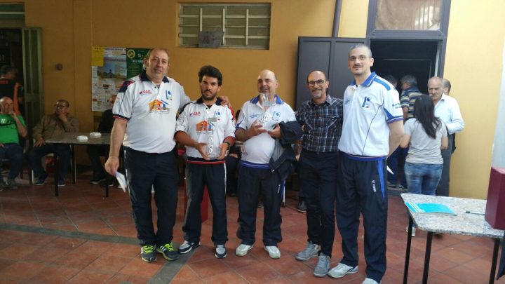 BOCCE: LA COPPIA REGOLI E PINNA DELLA SOMS DI ORISTANO SI AGGIUDICA IL 5^ MEMORIAL TINO PIRAS DI GHILARZA