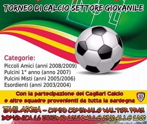 DOMENICA 26 GIUGNO A GHILARZA LA 2^ EDIZIONE DEL TORNEO REGIONALE SAN PALMERIO 2016 DI CALCIO GIOVANILE