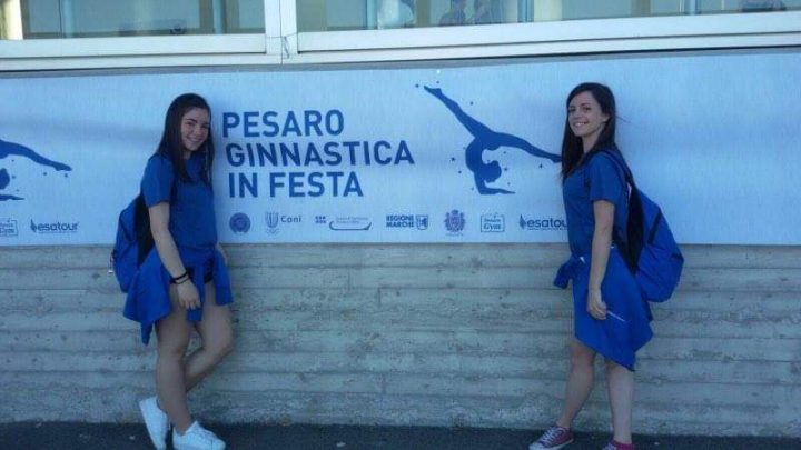 AI CAMPIONATI ITALIANI DI GINNASTICA ARTISTICA, SARA RUNCHINA 8^ NEL CORPO LIBERO E BIBIANA CICORIA 10^ NELLA TRAVE