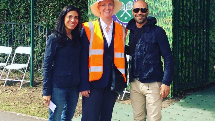 IL SOGNO REALIZZATO DEL GHILARZESE RICCARDO PINNA: UNA GIORNATA A WIMBLEDON IL TEMPIO DEL TENNIS