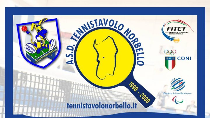 Aperte le iscrizioni per la nuova stagione Tennistavolo Norbello 2016/2017
