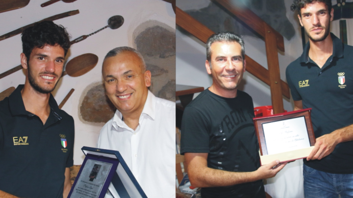 Stefano Oppo a Ghilarza premiato dal Comune e da GuilcerSport