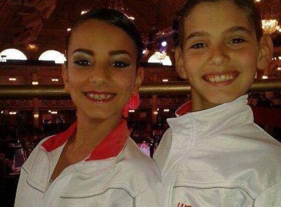 Danza Sportiva: Andrea Pia e Maria Bussu della Cuban Star di Abbasanta promossi alla classe internazionale