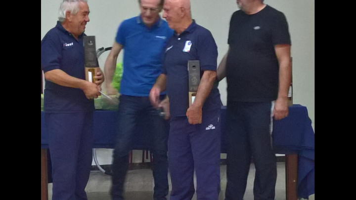 Bocce: ottimo 3° posto per la coppia ghilarzese Proietti-Tatti al 150° anniversario della SOMS Oristano
