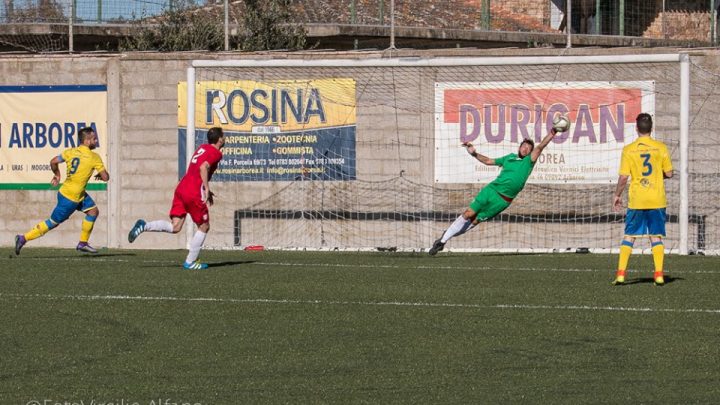 Calcio 1a Categoria Girone C. I pronostici di Andrea Lombardi “saracinesca” dell’Oristanese