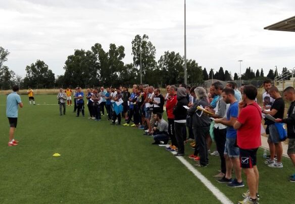 75 allenatori dell’AIAC di Oristano a “lezione” da mister Diego Lopez