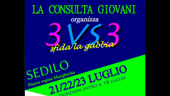 A Sedilo una estate in…”Gabbia” con il calcetto 3 vs 3 della Consulta Giovanile
