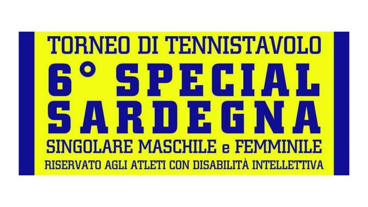 Tennistavolo Norbello. Torneo promozionale 6° “Special Sardegna” – 08 dicembre 2017