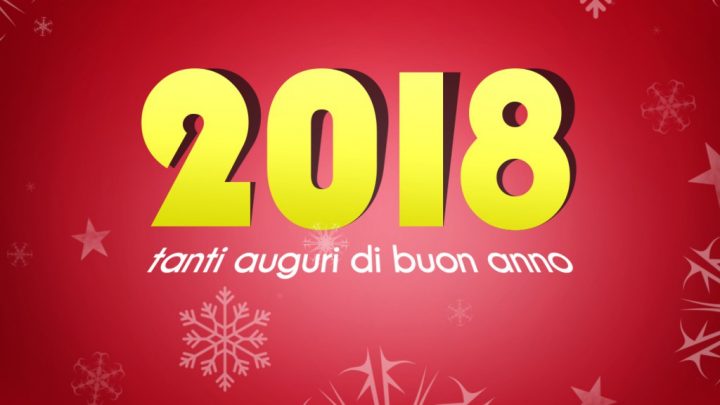 Benvenuto 2018: auguri per anno di sport insieme a noi