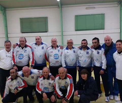 Bocce 1a Categoria. La SOMS Oristano vince di misura contro Sa Teula Ghilarza