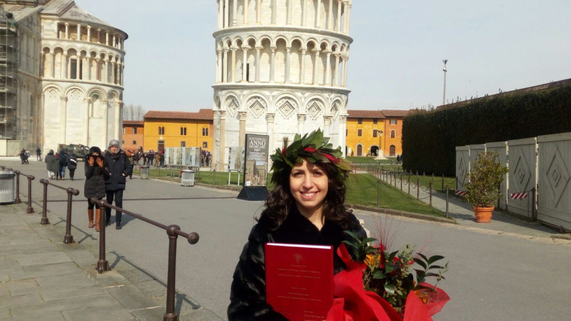 La nostra collaboratrice Francesca Demelas Laureata oggi in Lingua e Letteratura Italiana con 110 e lode