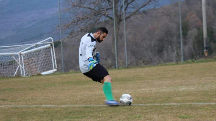 Calcio 1a Categoria C. Il portiere Lorenzo Parisi scommette sul Tramatza:” Ci toglieremo molte soddisfazioni”