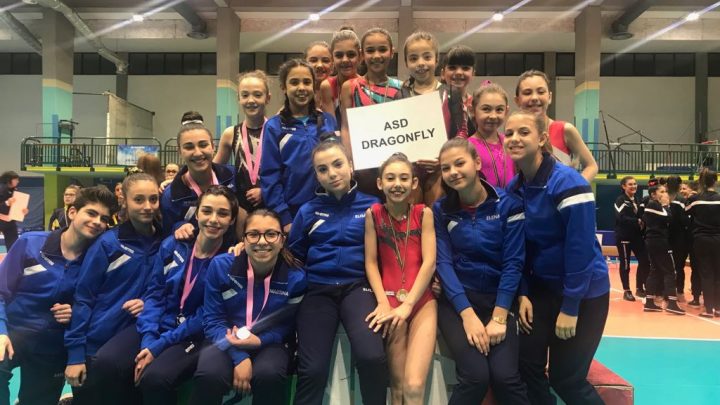 Ginnastica artistica. Risultati da incorniciare a Cagliari per le allieve della Dragonfly di Mayte Cogotzi