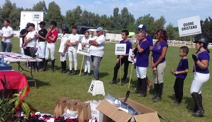 Terzo posto per il Giara Oristano al Campionato Nazionale Equitazione FISDIR