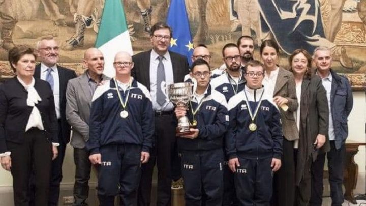 Premiati a Roma i campioni oristanesi di Basket paralimpico