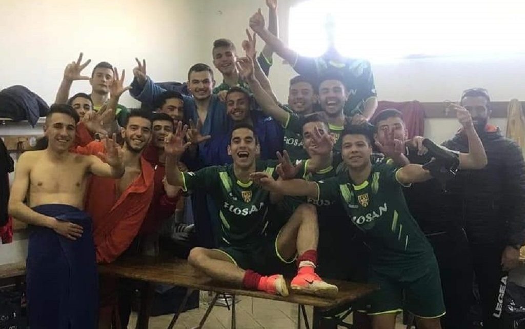 Foto notizia calcio Juniores. A Ghilarza si festeggia il passaggio alla fase finale