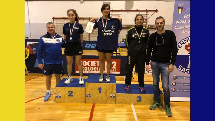 Cinque titoli regionali per il Tennistavolo Norbello