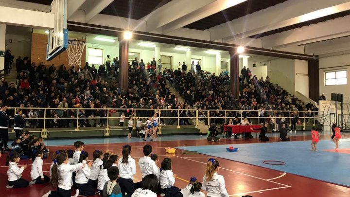 Ginnastica artistica. Festa dello Sport a Ghilarza con 240 bambini