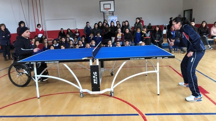 Il Progetto TennistavolOltre presente anche a Bonarcado