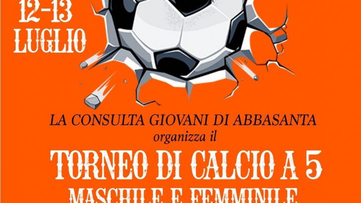 Calcio 5. Aperte le iscrizioni al torneo promosso dalla Consulta Giovani di Abbasanta