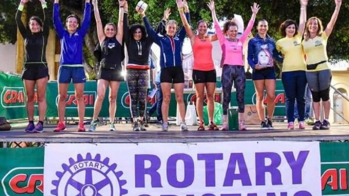 Per la Rotary corre di Oristano primi al traguardo Stara e Longu