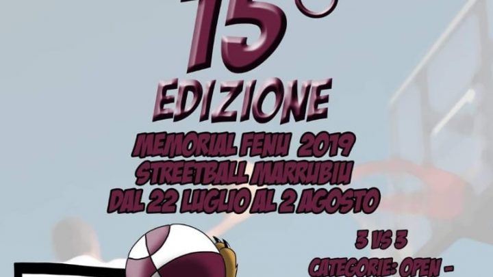 Basket. A Marrubiu sino al 2 agosto il 15° Memorial Gesuino e Angelino Fenu