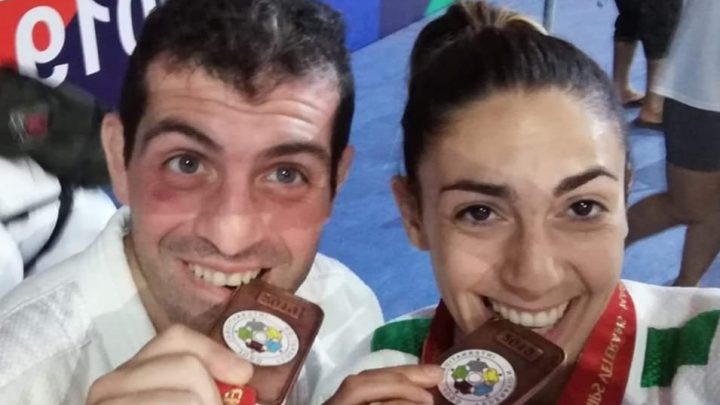 Medaglie di bronzo mondiali  per Grazietta Saiu e Davide Ticca dello Judo Center Sedilo