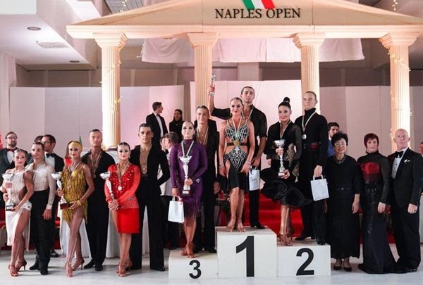 Danza. Andrea Erdas e Alessia Carta 4° classificati al Campionato del Mondo WDO U.21 Latin 2019