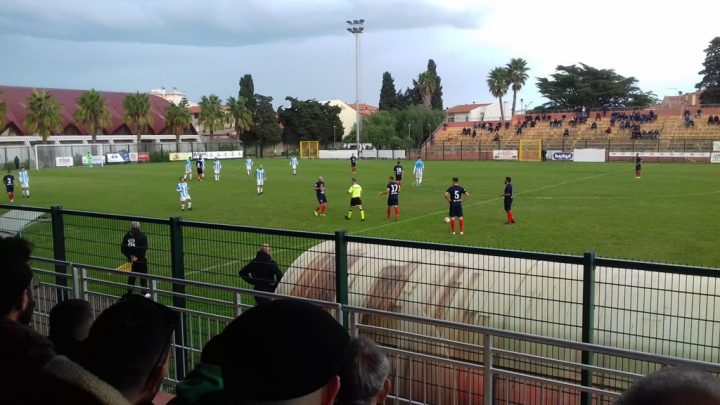 La Tharros si aggiudica per 2-0 il derby con la San Marco Cabras