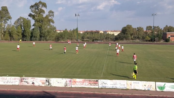 CALCIO COPPA ECCELLENZA/Pilosu match winner a Guspini per l’esordio vittorioso del Ghilarza