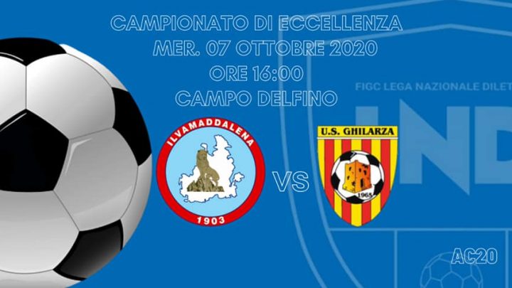 Calcio Eccellenza/Alle 16 Ilvamaddalena-Ghilarza in diretta sulla nostra pagina facebook