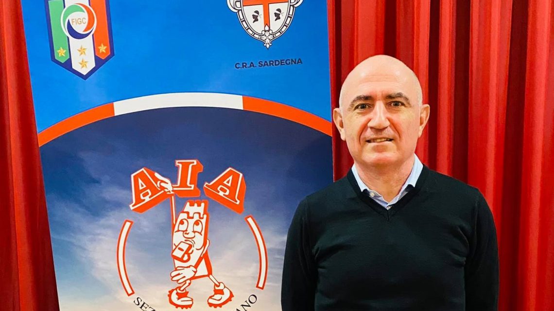 AIA ORISTANO / Roberto Mulas riconfermato alla guida degli arbitri di calcio per il quarto mandato consecutivo