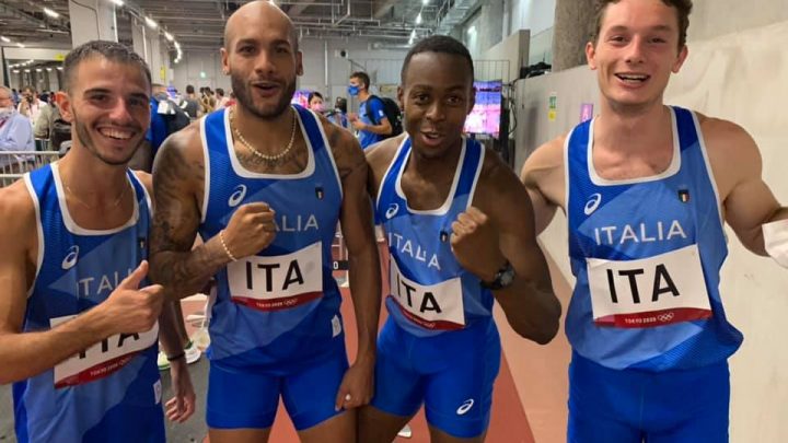 IN FINALE E RECORD! / Il velocista oristanese Lorenzo Patta grande protagonista nella staffetta 4 X 100 maschile con nuovo primato italiano: domani alle 15.50 in pista per una medaglia olimpica