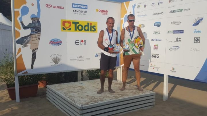 BEACH TENNIS/ L’ oristanese Alberto Tamponi dell’Eolo Torregrande campione del mondo Over 50
