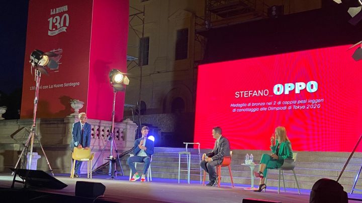 STEFANO OPPO/ Il bronzo olimpico oristanese ospite a Sassari per i  130 anni della Nuova Sardegna