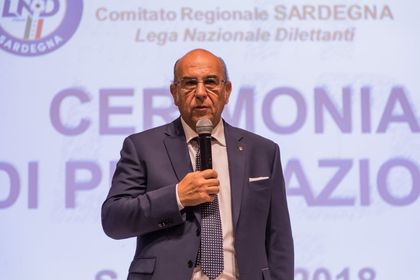 CALCIO FIGC/ Il presidente Gianni Cadoni venerdì a Nuoro per incontrare le 51 società di calcio e gli amministratori